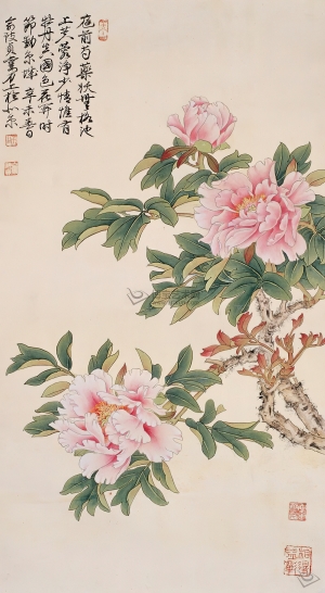 新中式工笔花鸟画-ID:163068065