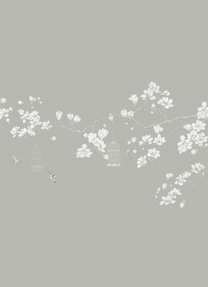 新中式花鸟装饰画-ID:491322996