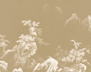 新中式花鸟壁画-ID:5480080
