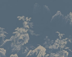 新中式山水装饰画-ID:5480103