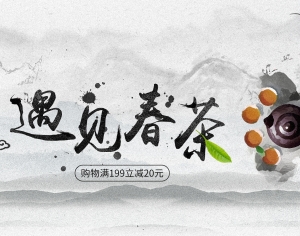 中国风古风茶叶茶具海报-ID:255539443