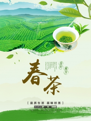 中国风古风茶叶茶具海报-ID:597140845