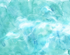 唯美水彩星空壁纸装饰画-ID:145046952