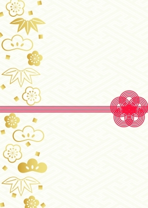 传统花样图案日式日本和风仙鹤松树鲤鱼波纹印花-ID:5258776