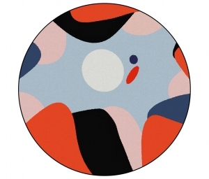 ModernRound Rug