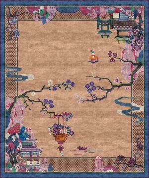 新中式地毯-ID:5338520