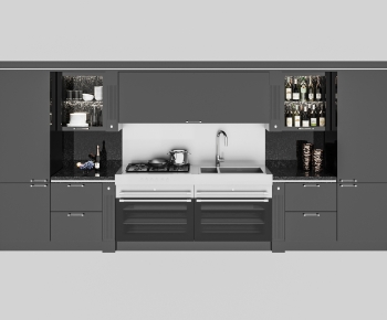 Modern Kitchen Cabinet-ID:712615015