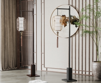 New Chinese Style Floor Lamp-ID:197212933
