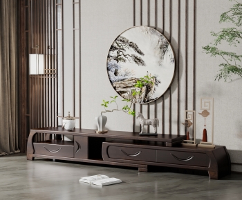 Chinese Style TV Cabinet-ID:219767091