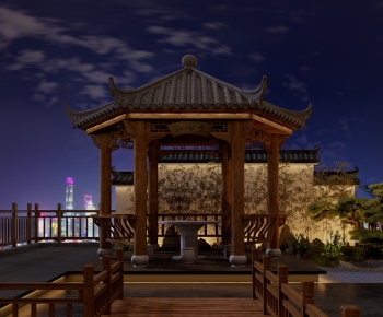 Chinese Style Courtyard/landscape-ID:413454061