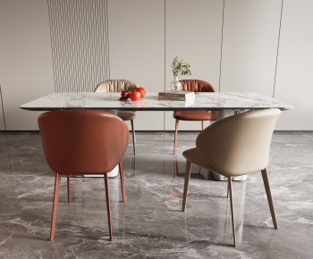 Modern Dining Table And Chairs-ID:184932952