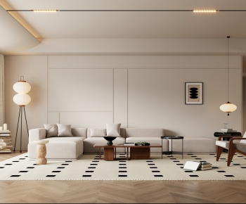 Wabi-sabi Style A Living Room-ID:360889432