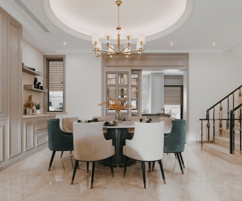 American Style Dining Room-ID:974992996