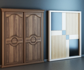 Modern Solid Wood Door-ID:351610239