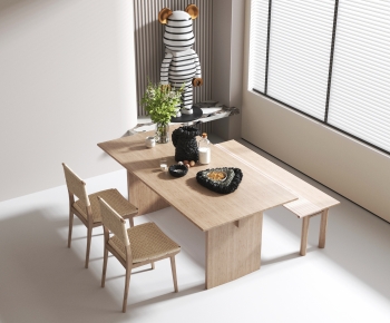 Modern Dining Table And Chairs-ID:684096106