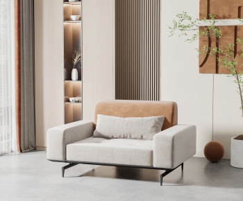 Modern Single Sofa-ID:176222098