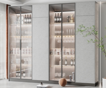 Modern Wine Cabinet-ID:748606921