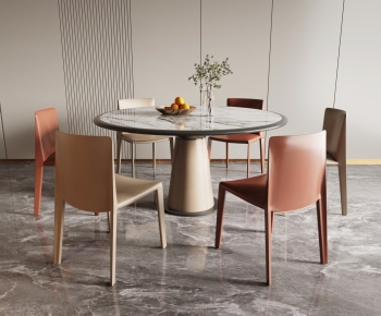 Modern Dining Table And Chairs-ID:508129617