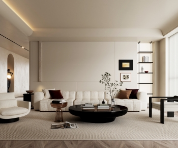 Wabi-sabi Style A Living Room-ID:337033036