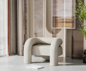 Wabi-sabi Style Lounge Chair-ID:246421109