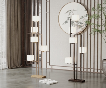 New Chinese Style Floor Lamp-ID:939418084