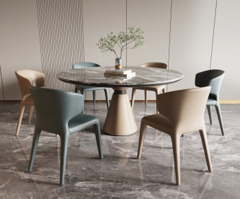 Modern Dining Table And Chairs-ID:553292999