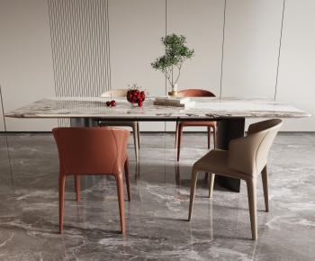 Modern Dining Table And Chairs-ID:223586089