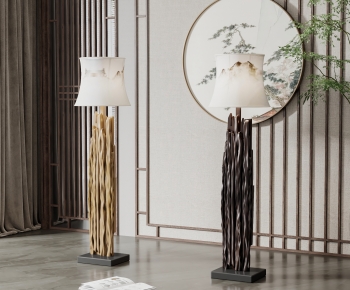 New Chinese Style Floor Lamp-ID:648564104