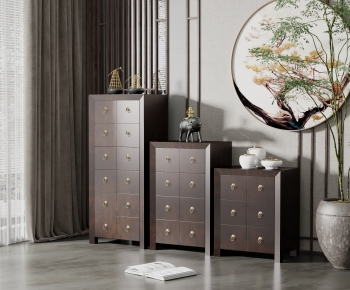 New Chinese Style Chest Of Drawers-ID:627391101