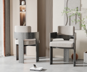Wabi-sabi Style Single Chair-ID:771173004