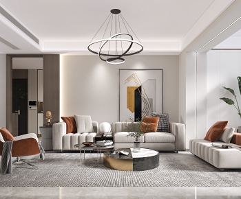 Modern A Living Room-ID:248523001