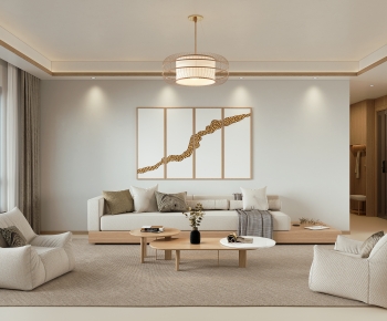 Japanese Style A Living Room-ID:961759136
