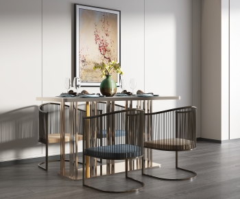 New Chinese Style Dining Table And Chairs-ID:100190658