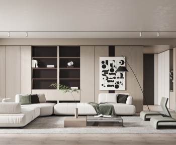 Modern A Living Room-ID:413630013