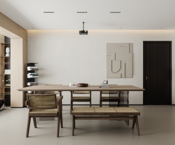 Nordic Style Dining Room-ID:691310886