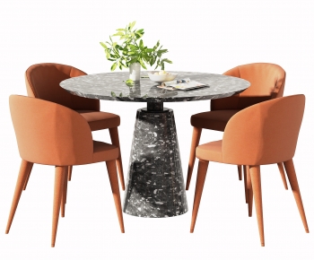 Modern Dining Table And Chairs-ID:197474009