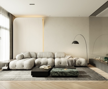 Modern A Living Room-ID:644113064