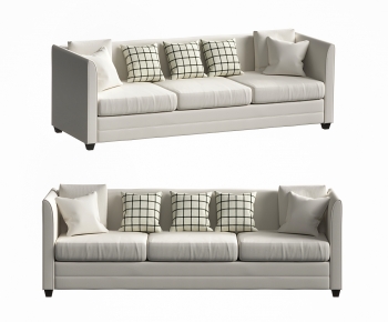 Modern Three-seat Sofa-ID:886893036