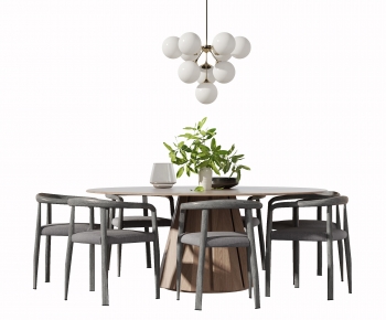Modern Dining Table And Chairs-ID:327416905