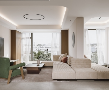 Modern A Living Room-ID:242594964