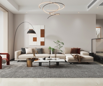 Modern A Living Room-ID:785082105
