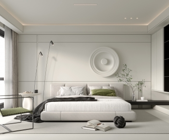 Modern Wabi-sabi Style Bedroom-ID:851531023