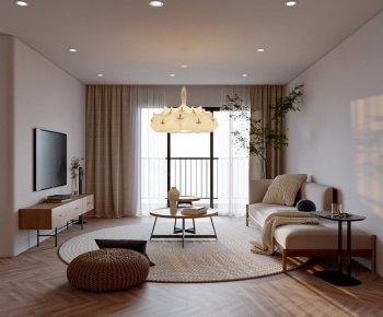 Wabi-sabi Style A Living Room-ID:158374074