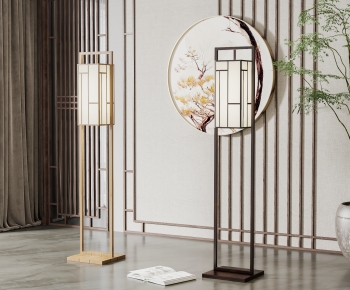 New Chinese Style Floor Lamp-ID:785365109