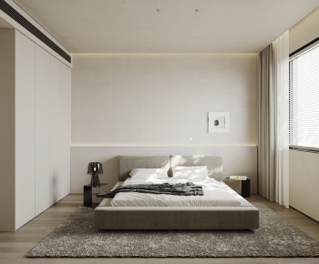 Modern Wabi-sabi Style Bedroom-ID:835935128