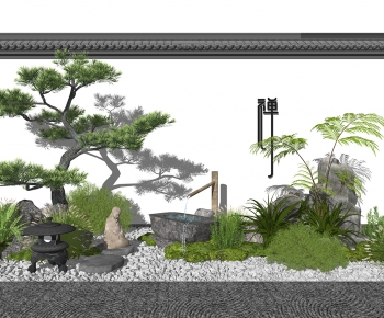 New Chinese Style Garden-ID:442368983