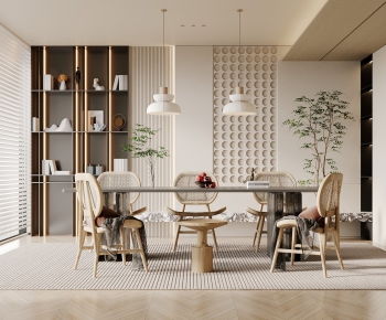 Nordic Style Dining Room-ID:420854091