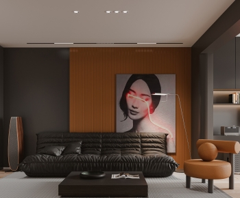 Modern A Living Room-ID:662542109