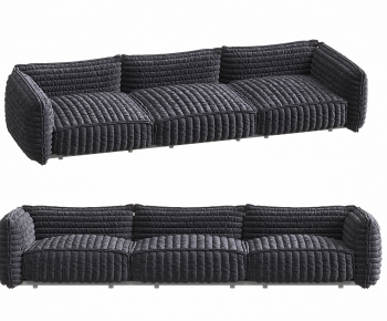 Modern Three-seat Sofa-ID:496058943