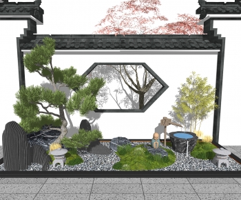 New Chinese Style Garden-ID:506031049